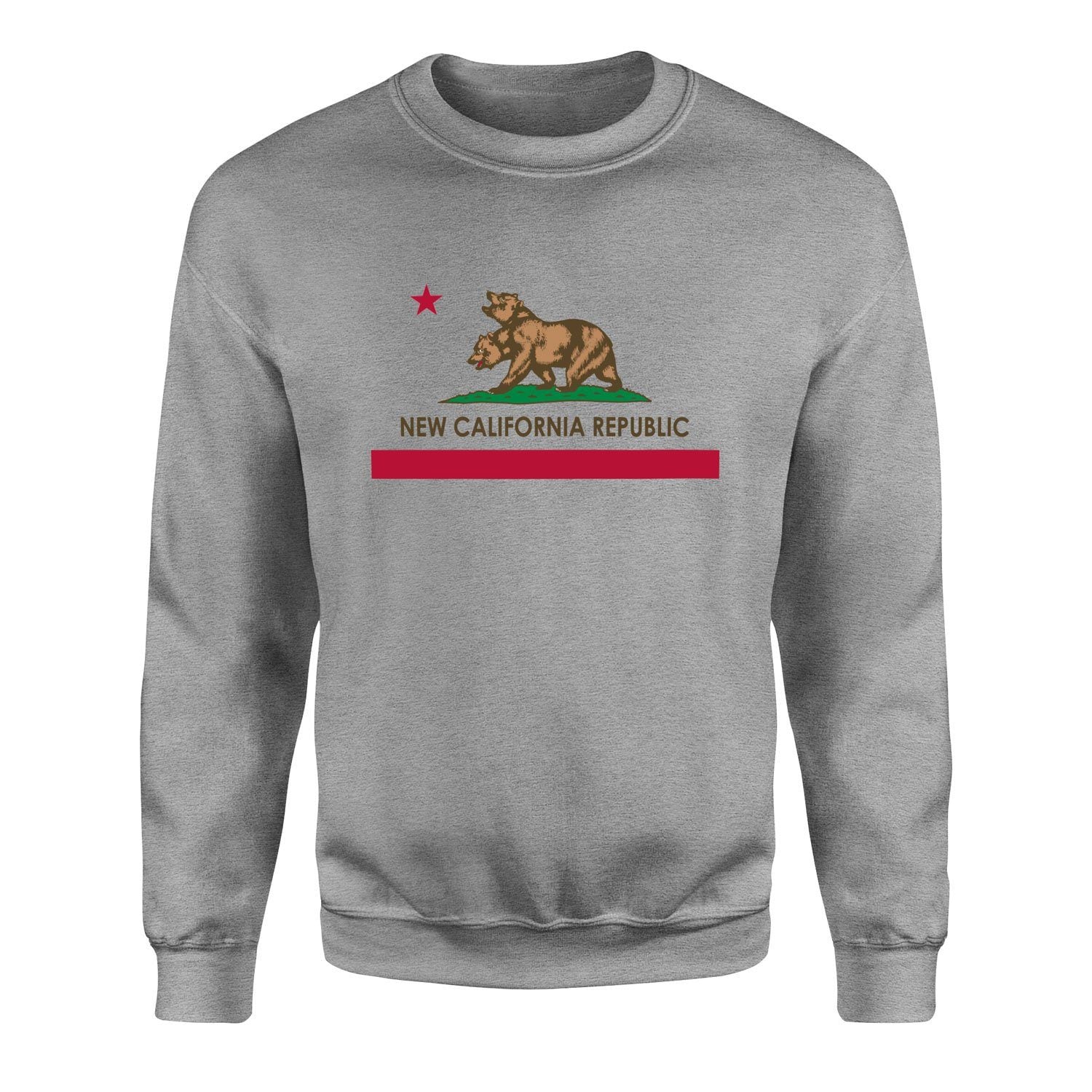 New California Republic | Fallout Sweatshirt L - Gri | OUTLET