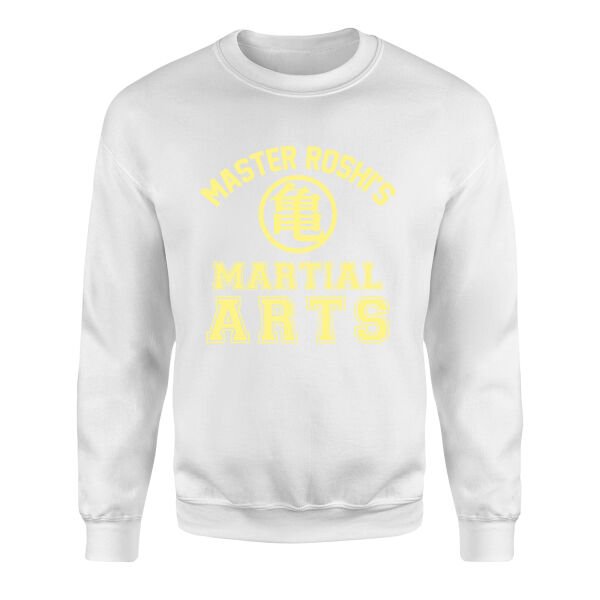 Master Roshi’s Martial Arts Sweatshirt M - Beyaz