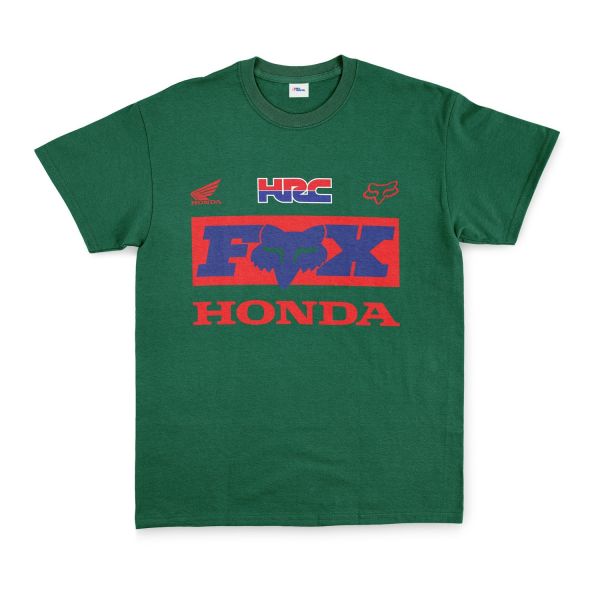 HONDA Racing x Fox Tişört XXL - Nefti Yeşili