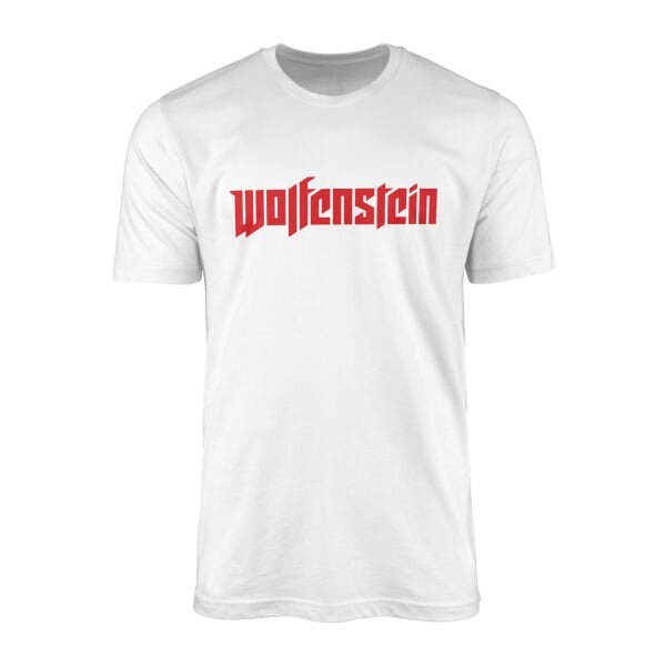 Wolfenstein Tişört L - Beyaz
