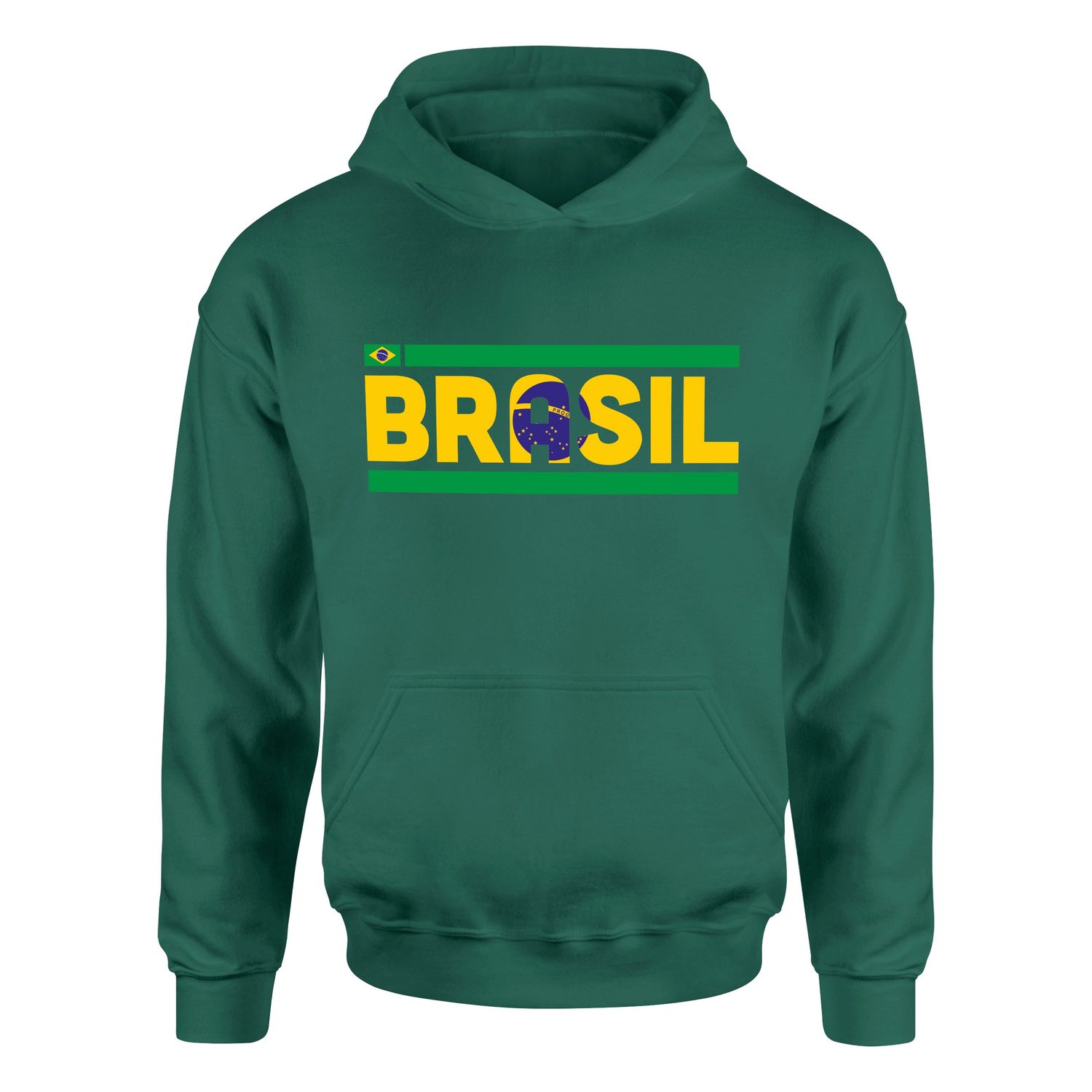 Brezilya Hoodie XL - Nefti Yeşili