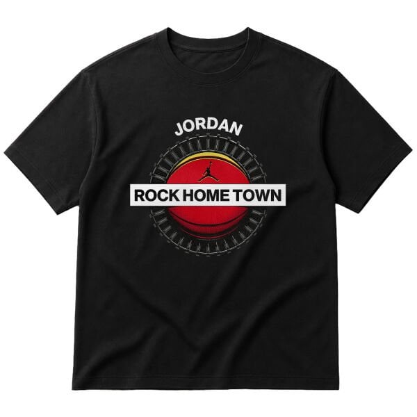 Air Jordan Rock Home Town Oversize Tişört