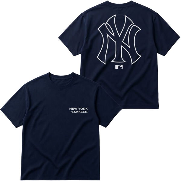 NY YANKEES MLB Edition Oversize Tişört L - İndigo Mavisi