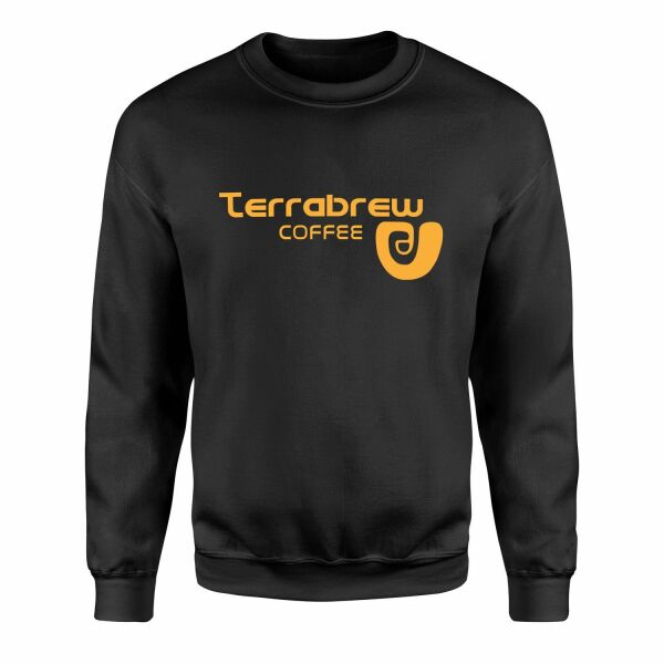 Terrabrew Coffee | Starfield Sweatshirt S - Siyah