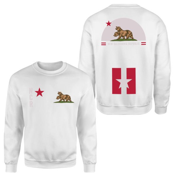 New California Republic NCR Star Edition Sweatshirt XL - Beyaz
