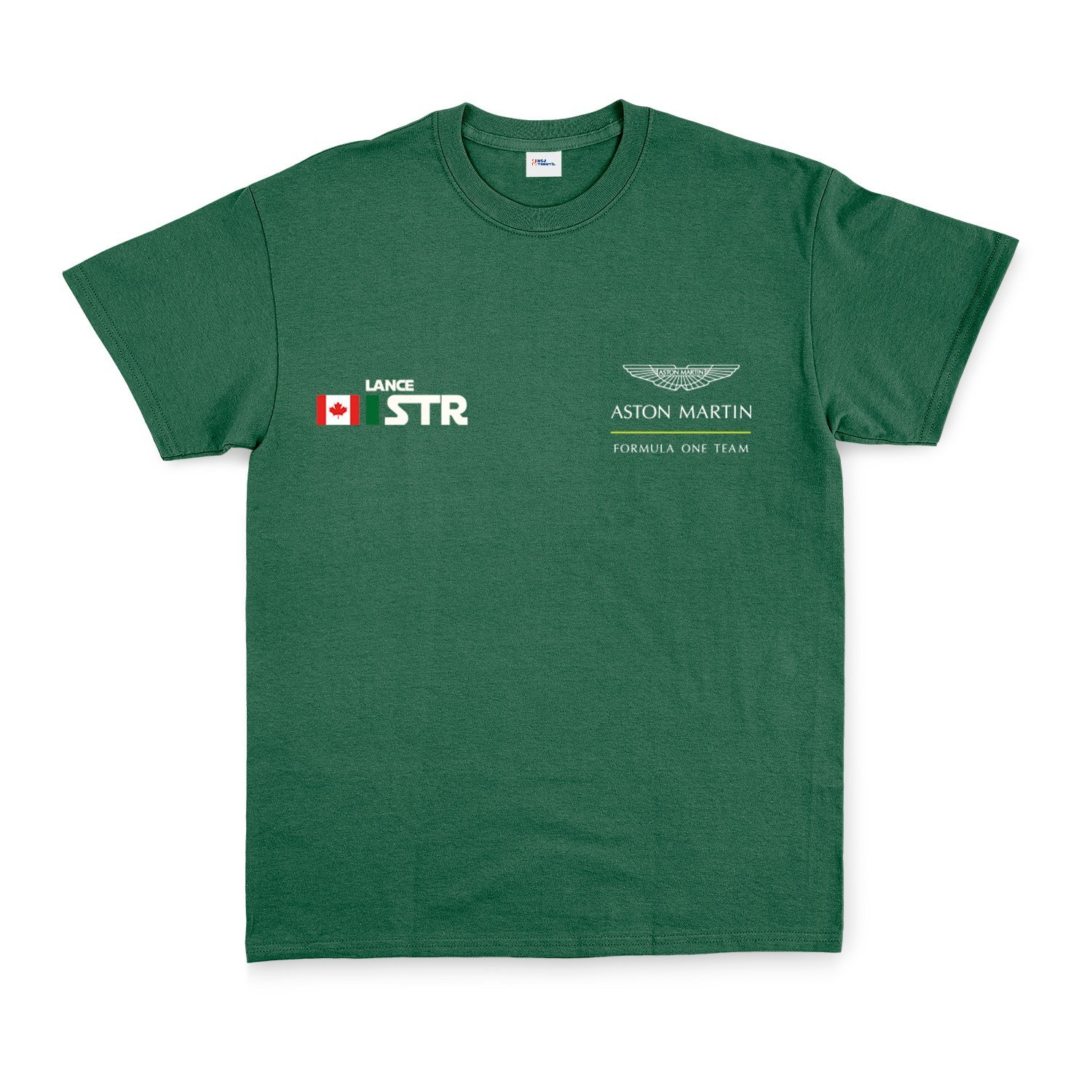 Lance Stroll Name Tag Aston Martin Tişört