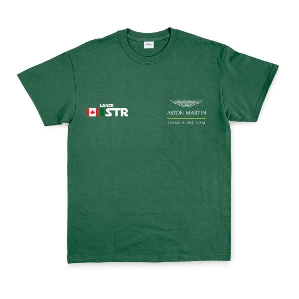 Lance Stroll Name Tag Aston Martin Tişört