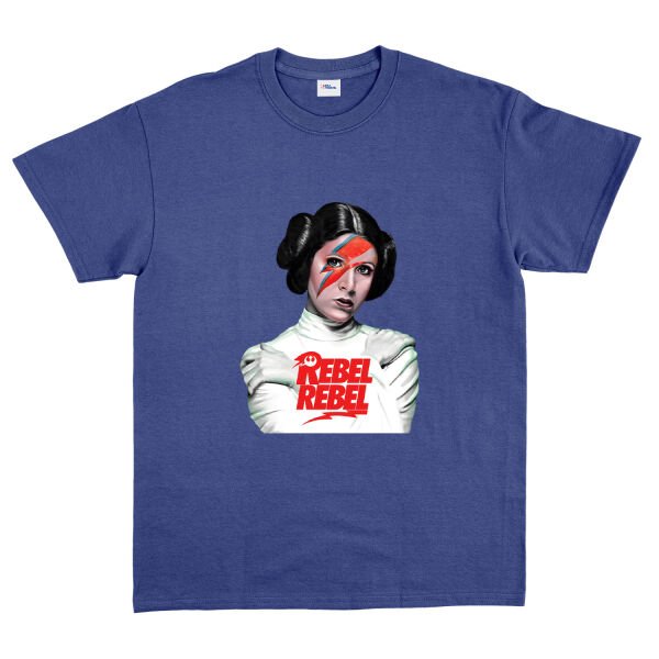 Rebel Rebel Tişört XL - İndigo Mavisi