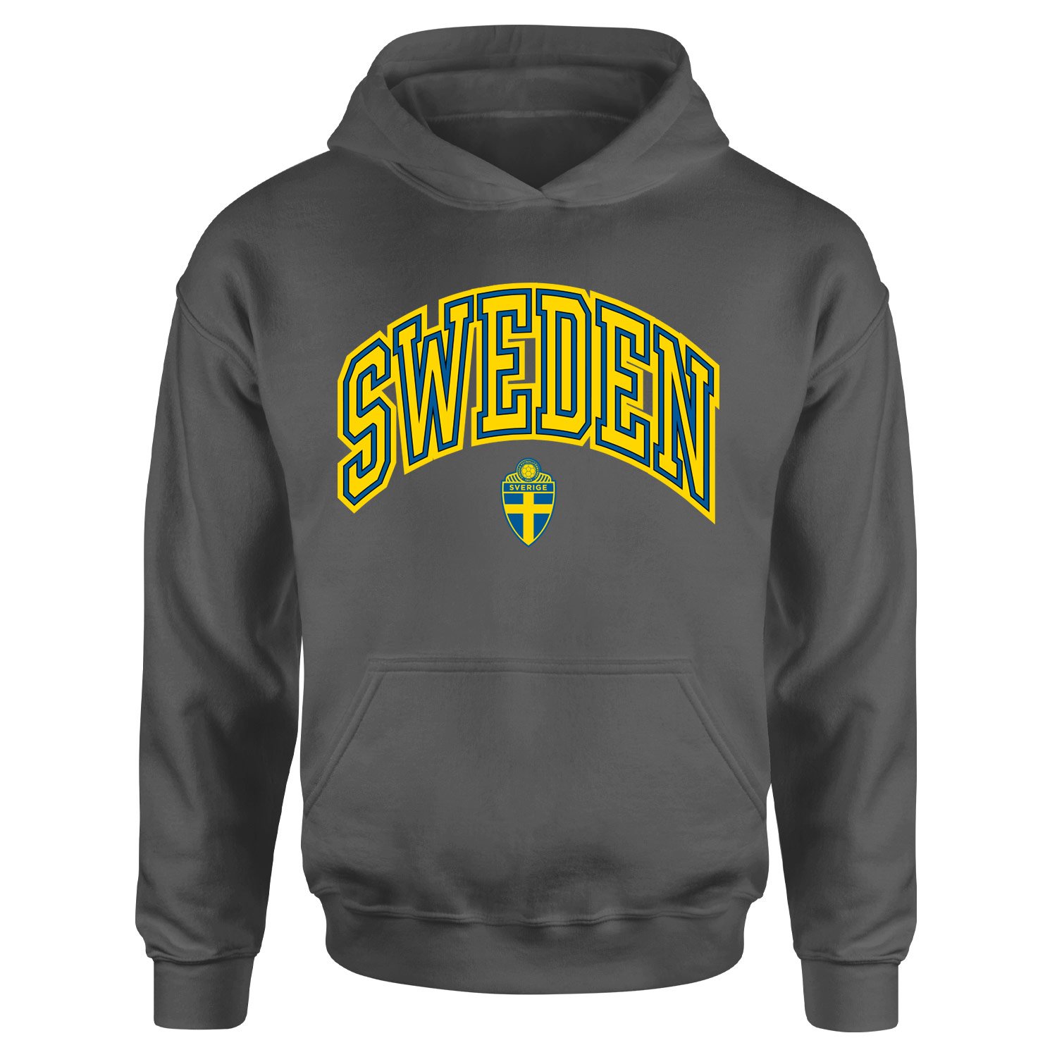 İsveç 2026 Varsity Hoodie S - Füme