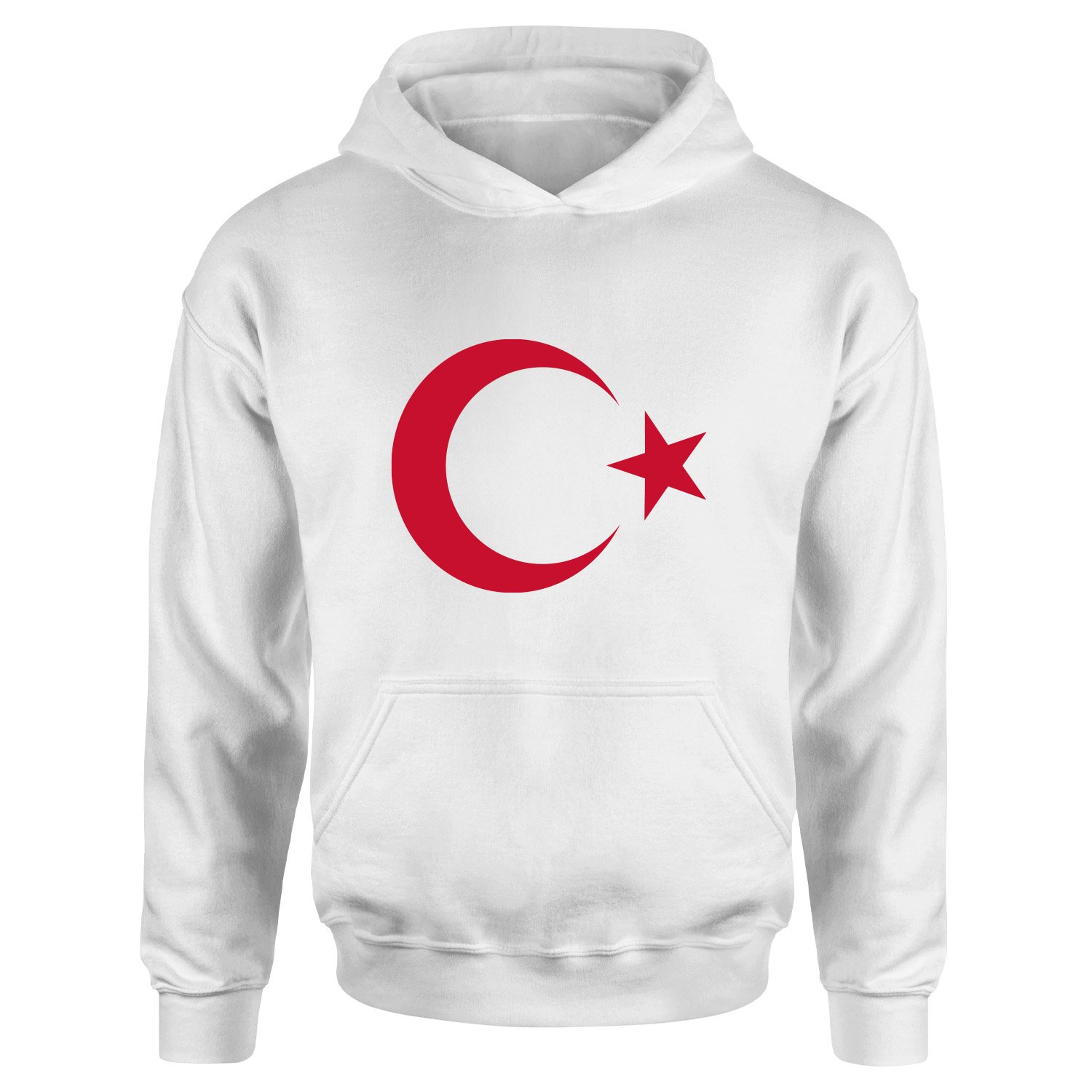 Türkiye Hoodie S - Beyaz