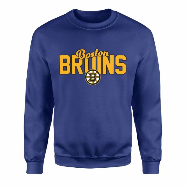 Boston Bruins Sweatshirt L - İndigo Mavisi