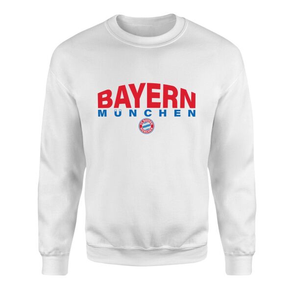 BAYERN München Sweatshirt M - Beyaz