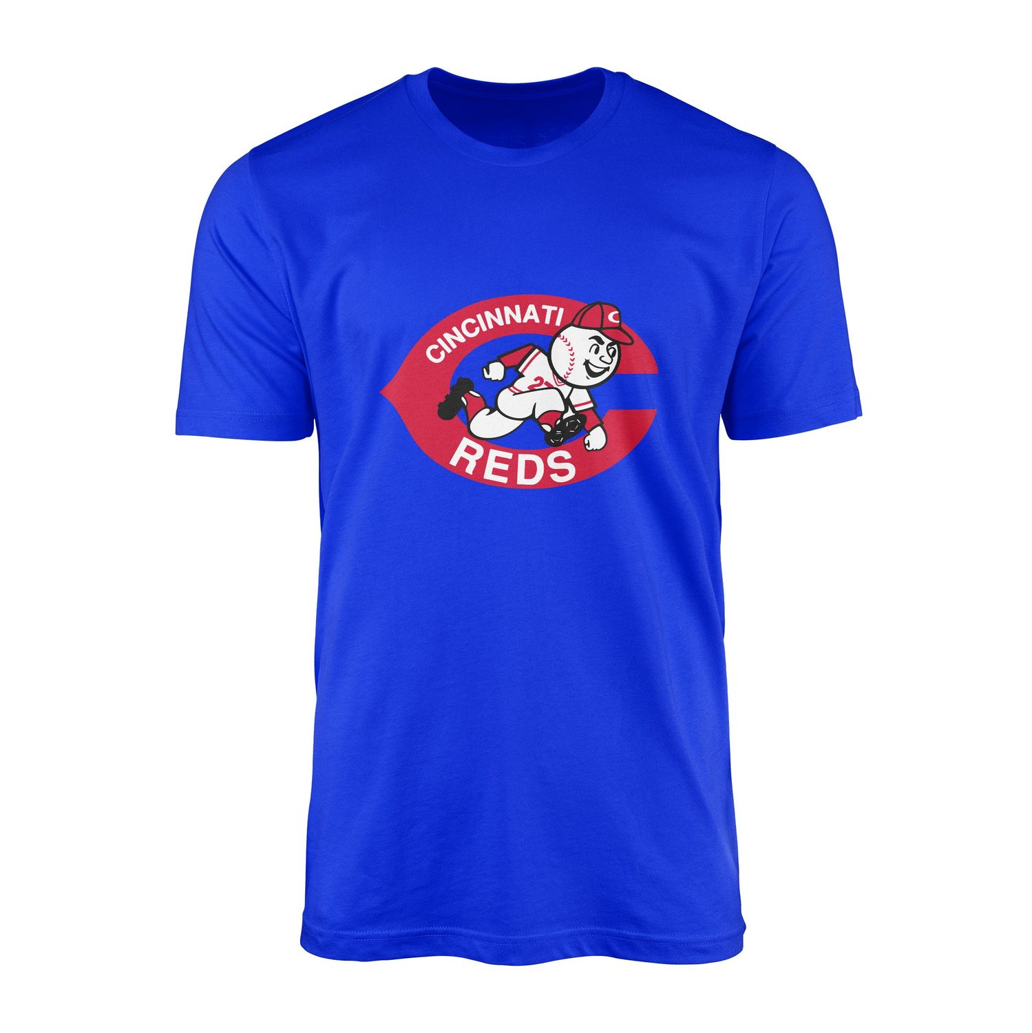 Cincinnati Reds | Mr. Red 80’s Tişört XXL - Mavi