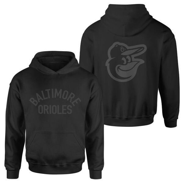 Baltimore Orioles Muted Hoodie S - Siyah