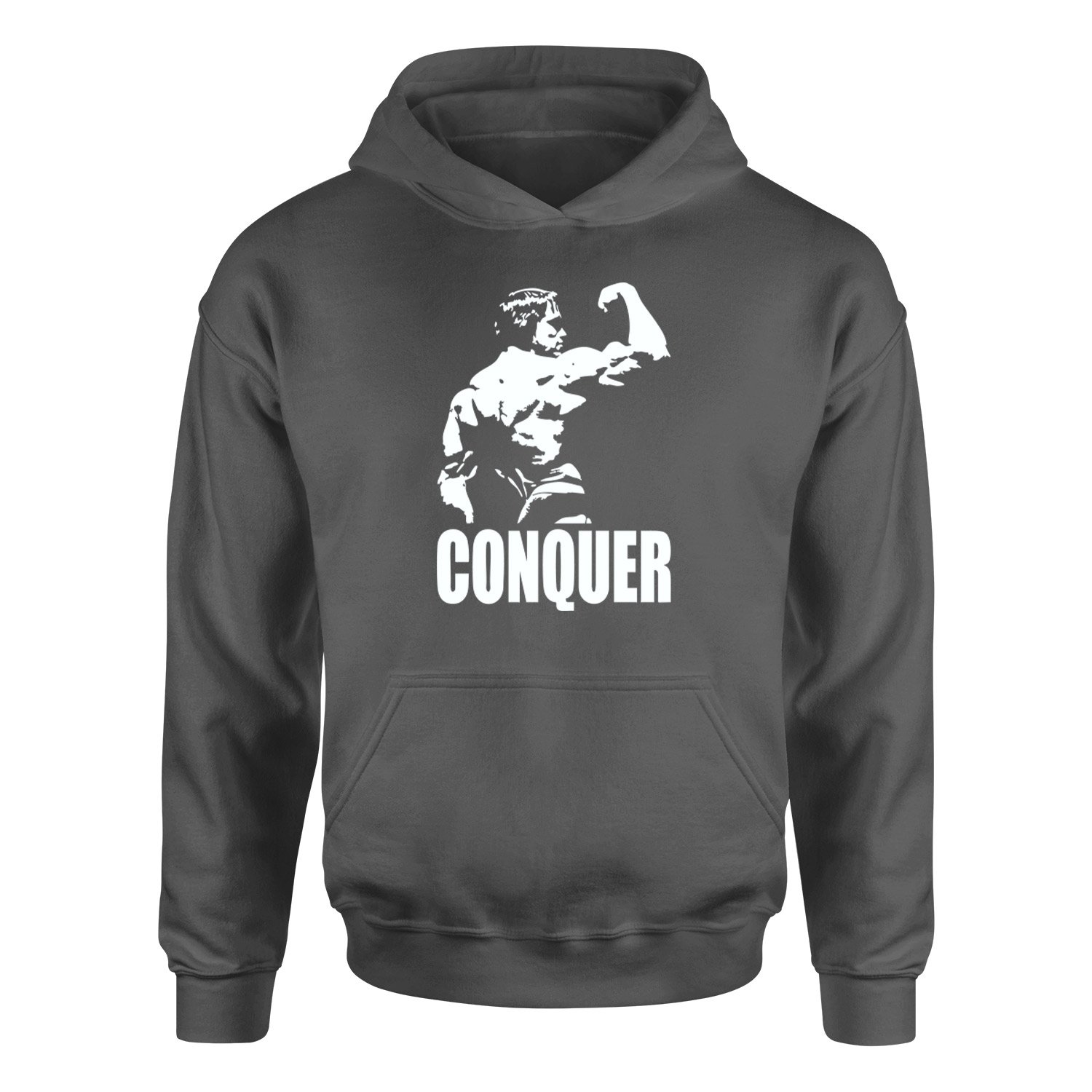 Arnold Conquer Hoodie XXL - Füme