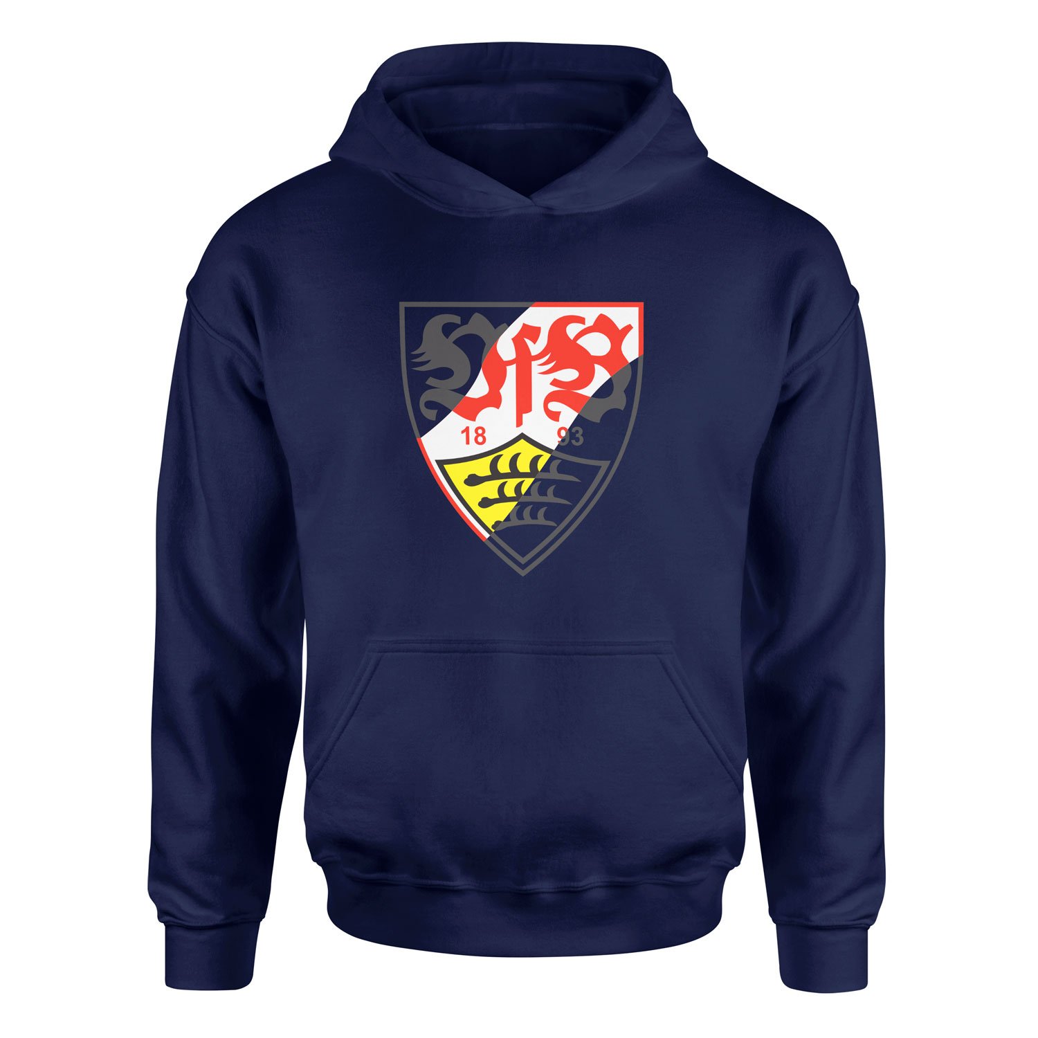 VfB Stuttgart Big Hoodie M - İndigo Mavisi