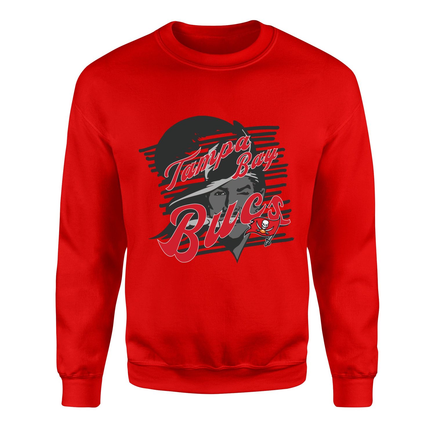 Tampa Bay Buccaneers Shipwreckers Sweatshirt L - Kırmızı