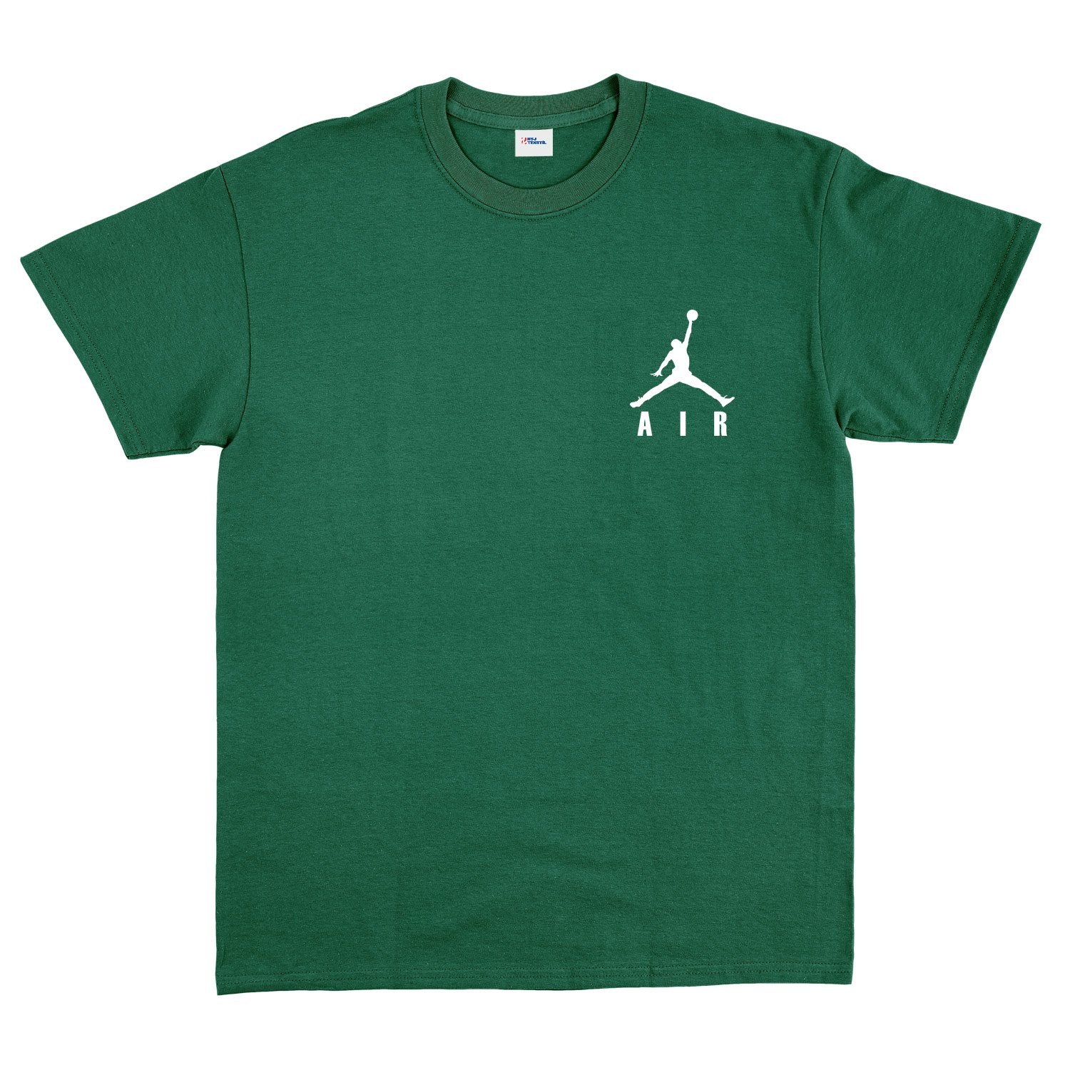 Air Jordan BIG Text W Tişört XL - Nefti Yeşili