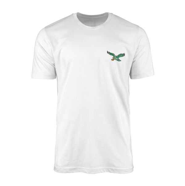 Philadelphia Eagles Retro L Tişört L - Beyaz