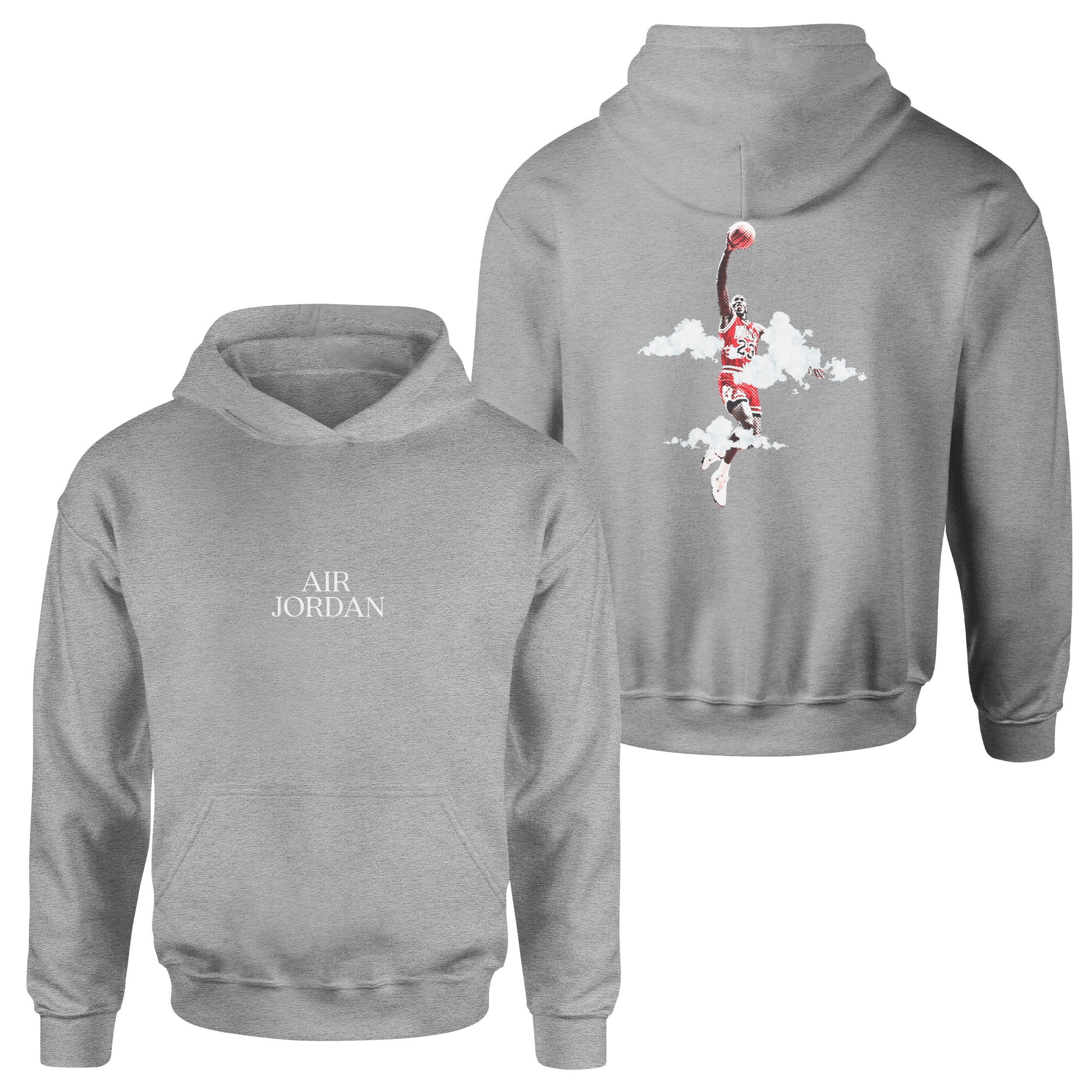 Air Jordan His Airness SE Hoodie XXL - Gri