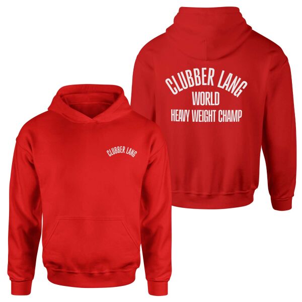 Clubber Lang Hoodie XL - Kırmızı