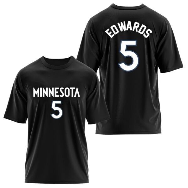 Anthony Edwards Minnesota Jersey Oversize Tişört