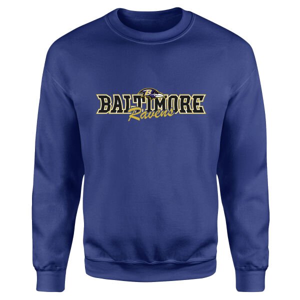 Baltimore Ravens BR Sweatshirt S - İndigo Mavisi