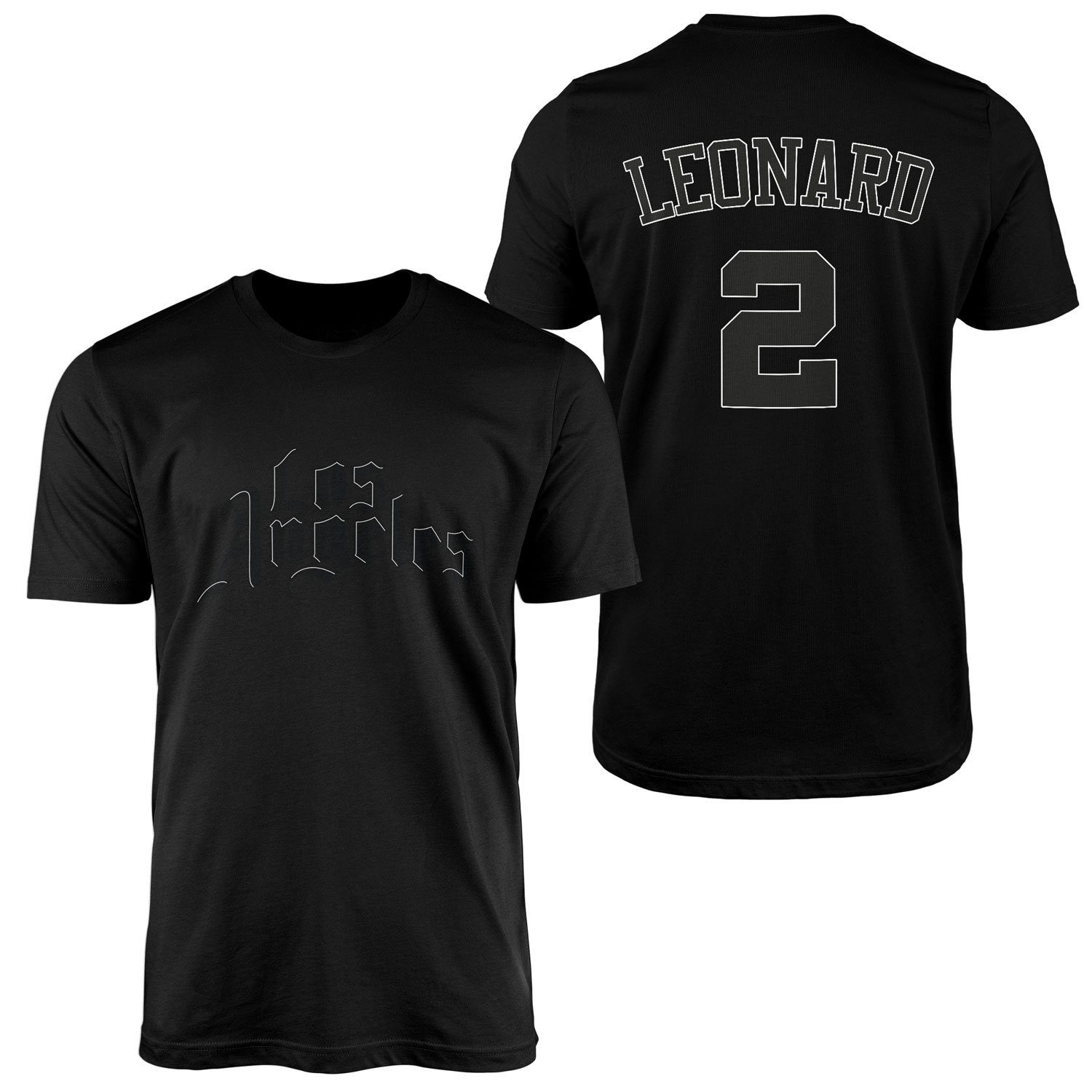 Kawhi Leonard Los Angeles Forma Tişört XXL - Siyah