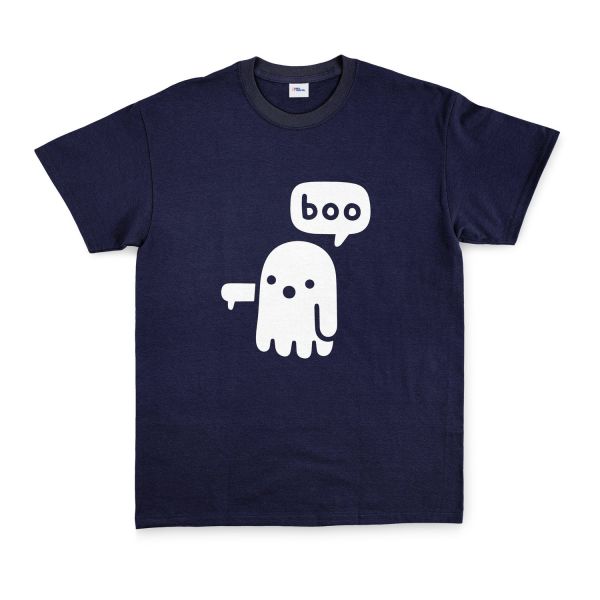 Boo! Tişört XL - Lacivert