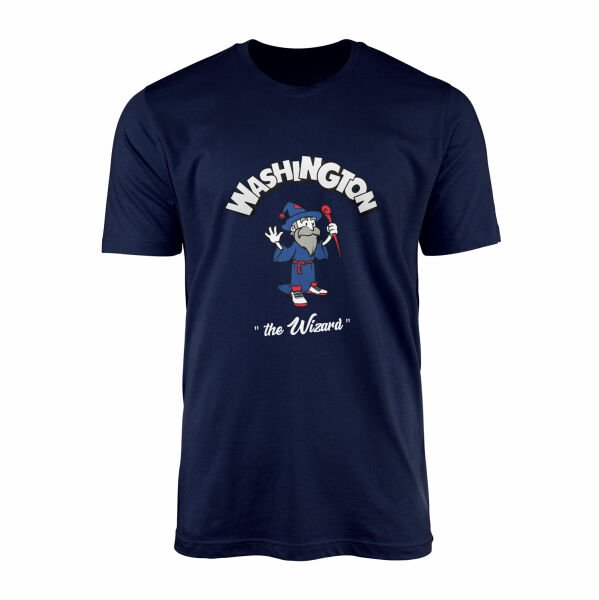 Wizards Cartoon Tişört L - İndigo Mavisi