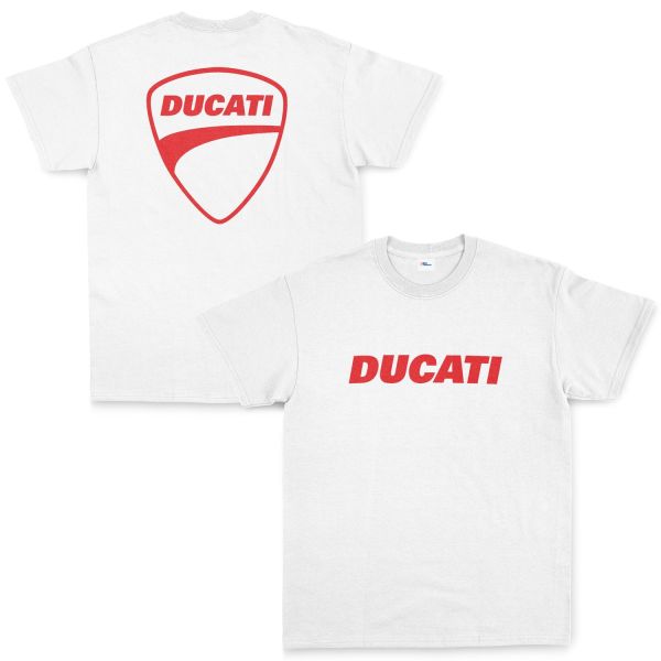 Ducati Italian Thunder Tişört M - Beyaz