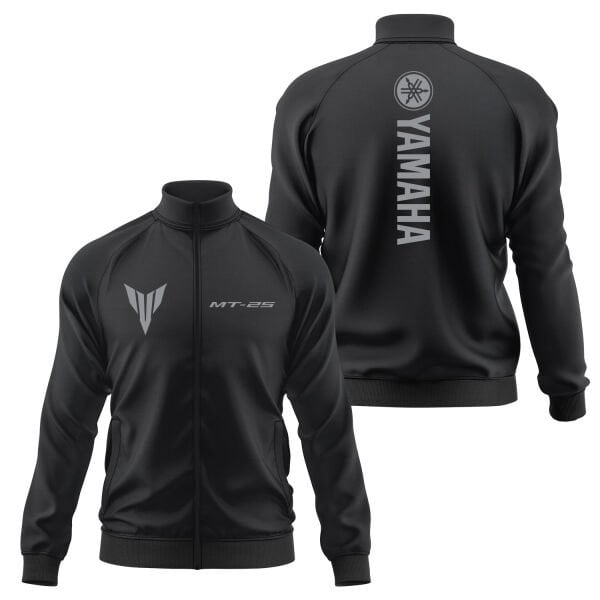 Yamaha MT25 Fermuarlı Sweatshirt M - Siyah