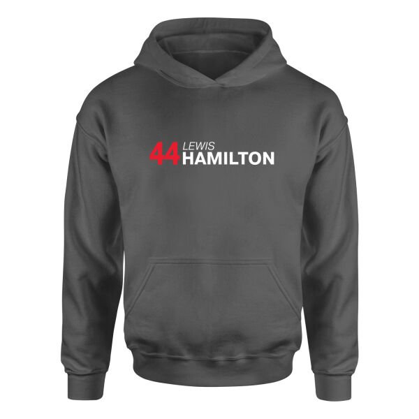 Lewis Hamilton 44 Hoodie S - Füme