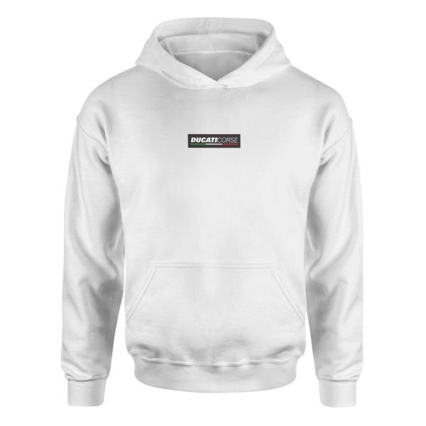 Ducati Corse Hoodie S - Beyaz