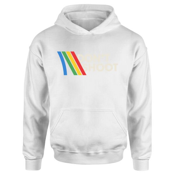 Don’t Shoot Hoodie L - Beyaz