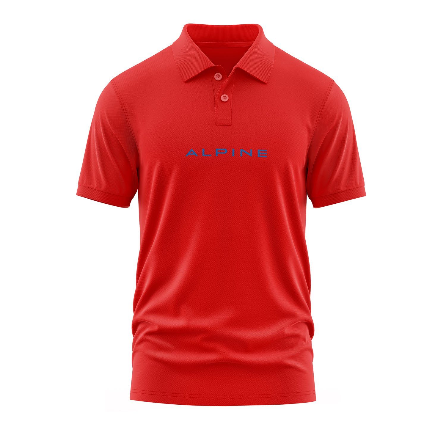 ALPINE Polo Tişört S - Kırmızı