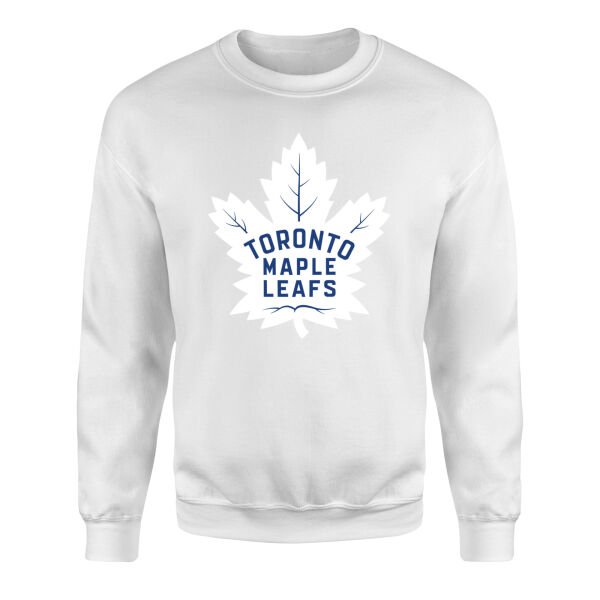 Toronto Maple Leafs Sweatshirt S - Beyaz