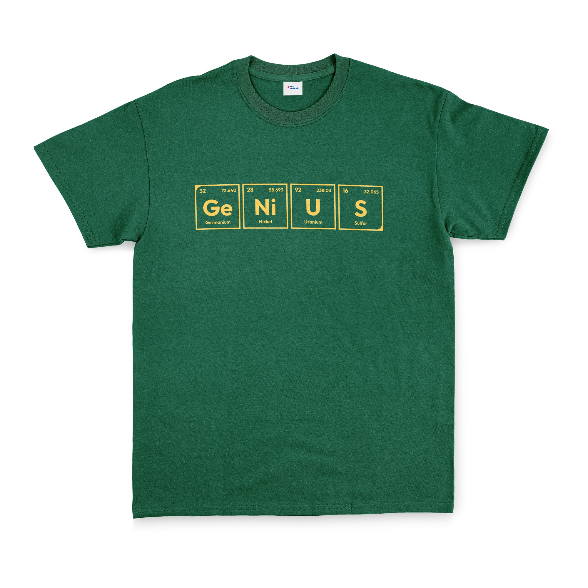 GeNiUS Tişört L - Nefti Yeşili