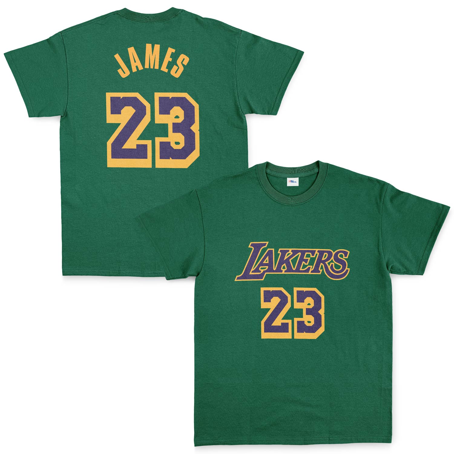 LeBron James 23 Lakers Tişört M - Nefti Yeşili