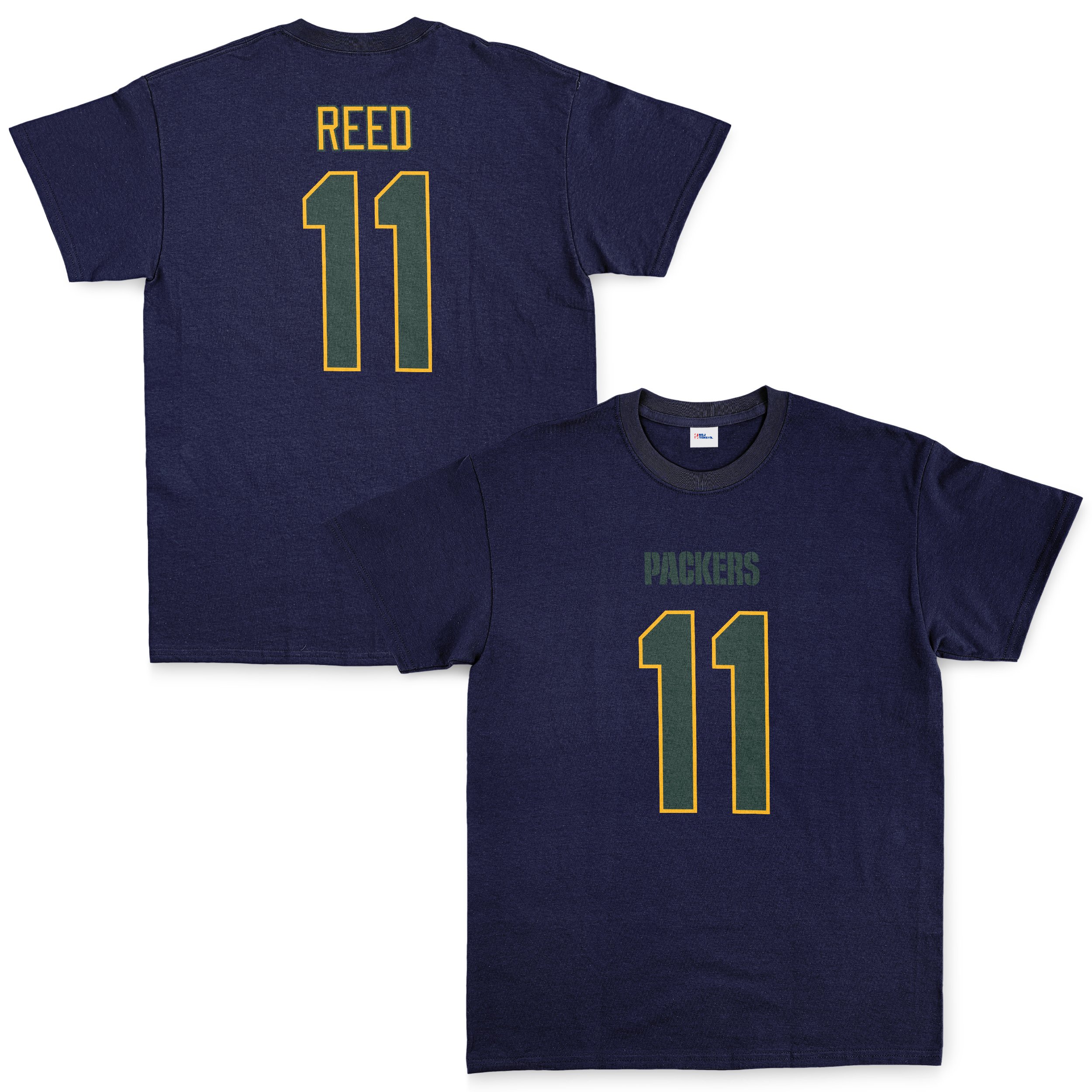 Jayden Reed Green Bay Packers Tişört L - Lacivert