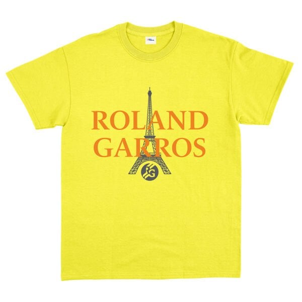 Roland Garros 2026 Casual Tişört S - Sarı