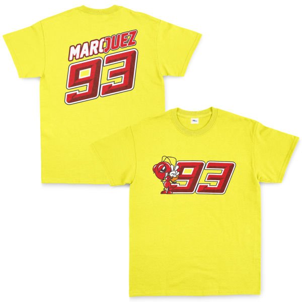 Marc Marquez 93 Tişört S - Sarı