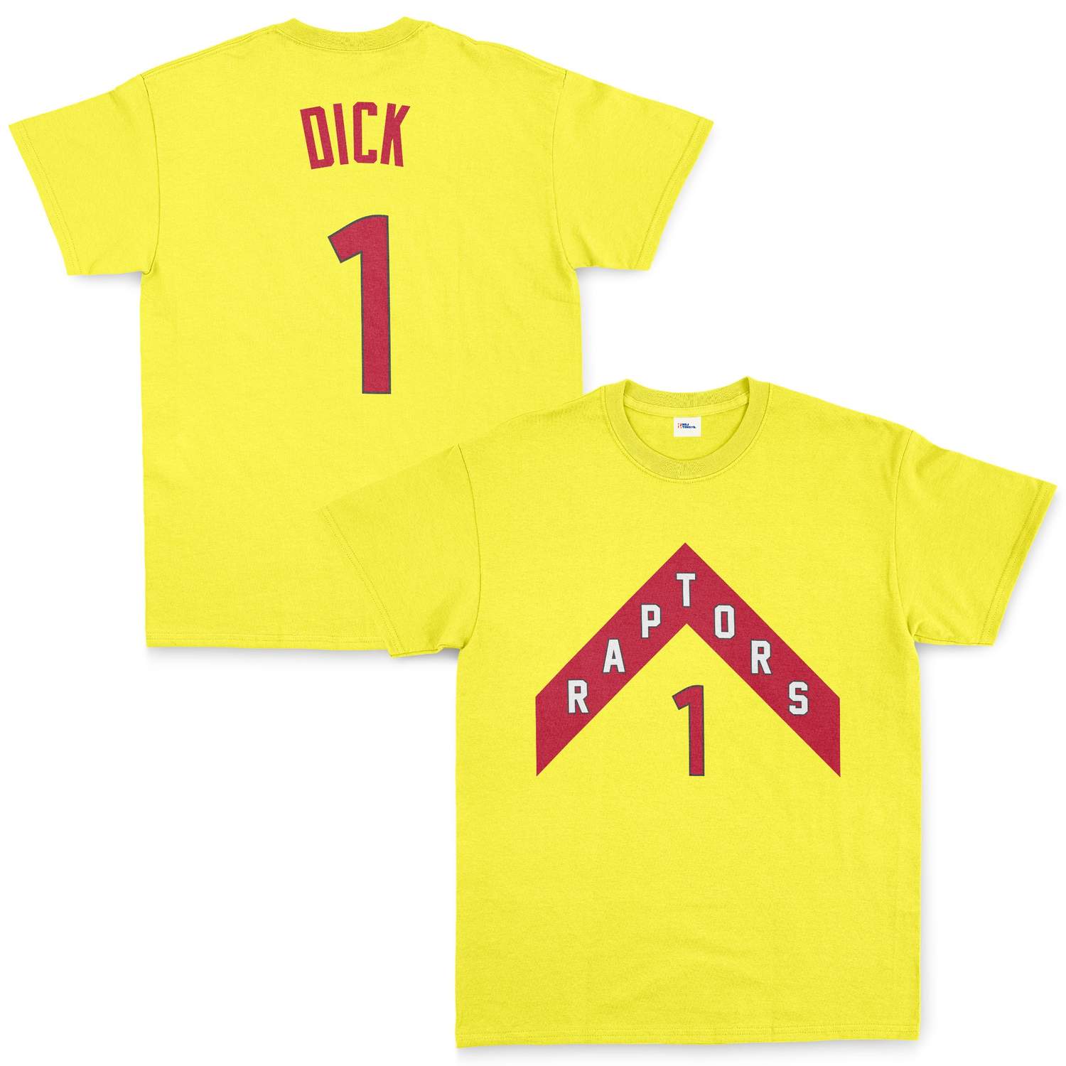 Gradey Dick 1 Raptors Jersey Tişört XXL - Sarı