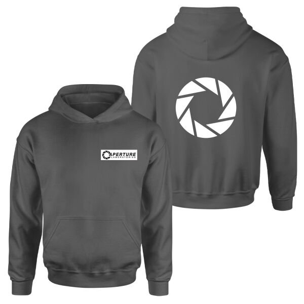 Aperture Laboratories Hoodie M - Füme