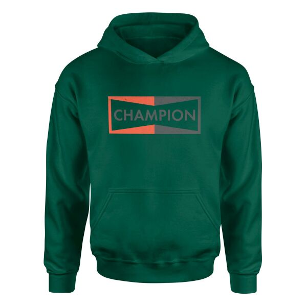 Champion Brad Pitt Hoodie S - Nefti Yeşili