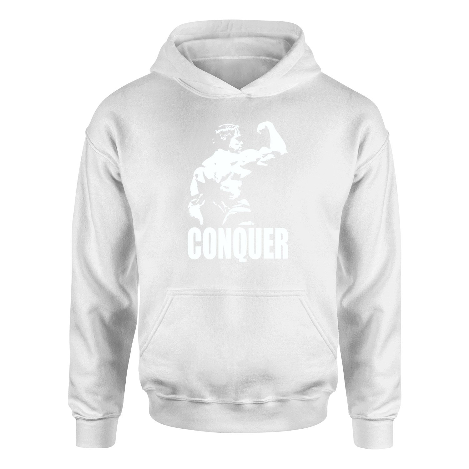 Arnold Conquer Hoodie L - Beyaz