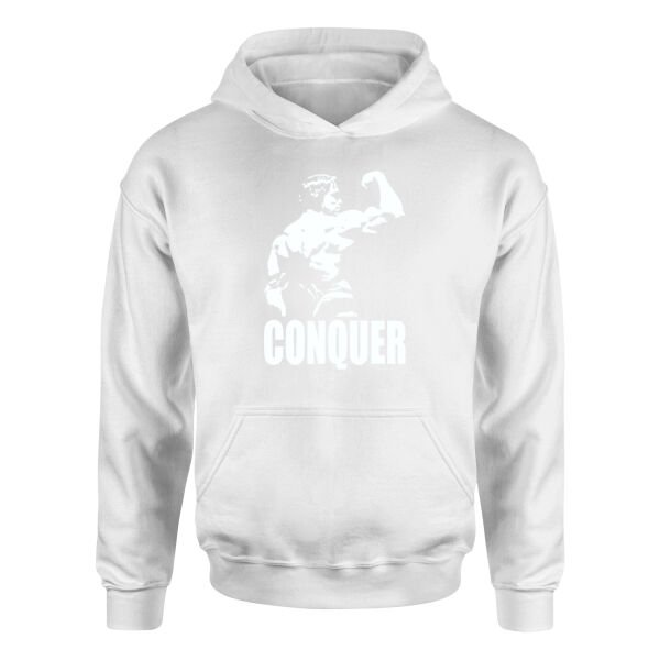 Arnold Conquer Hoodie L - Beyaz