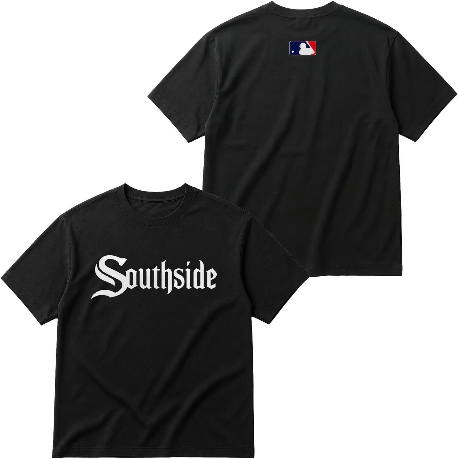 Chicago White Sox W | Southside MLB Oversize Tişört S - Siyah