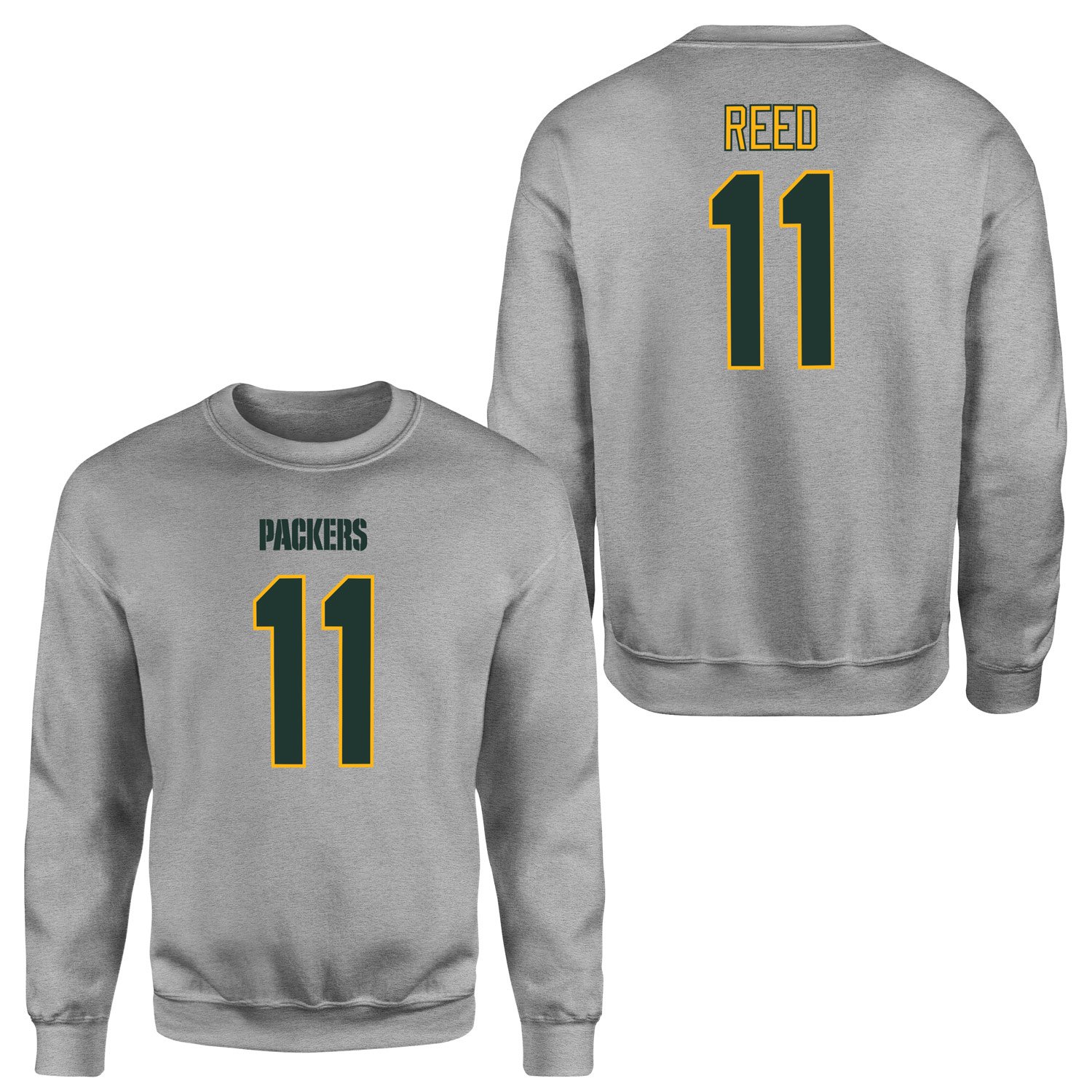 Jayden Reed Green Bay Packers Sweatshirt XXL - Gri