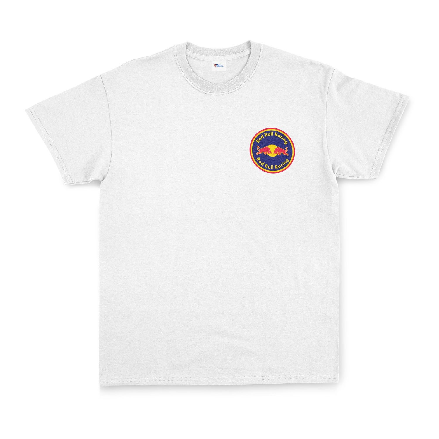 Red Bull Racing Badge Tişört L - Beyaz